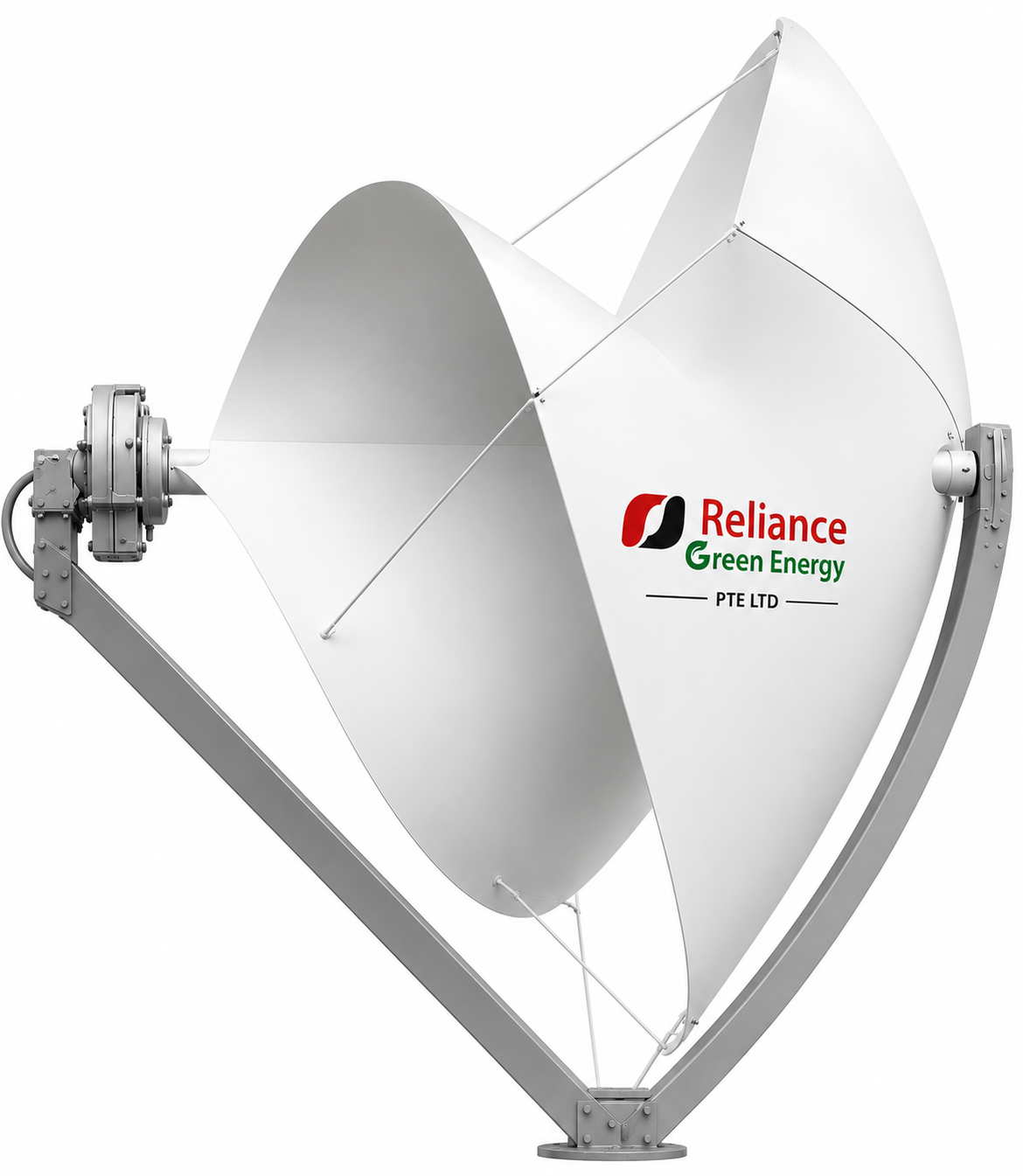Liam-F1 Model R-1600 5kW vertical axis wind turbine