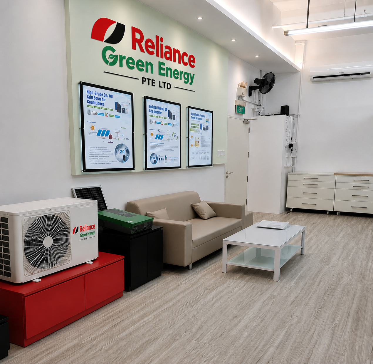 Reliance Green Energy Pte Ltd Headquarters and Operations in Singapore